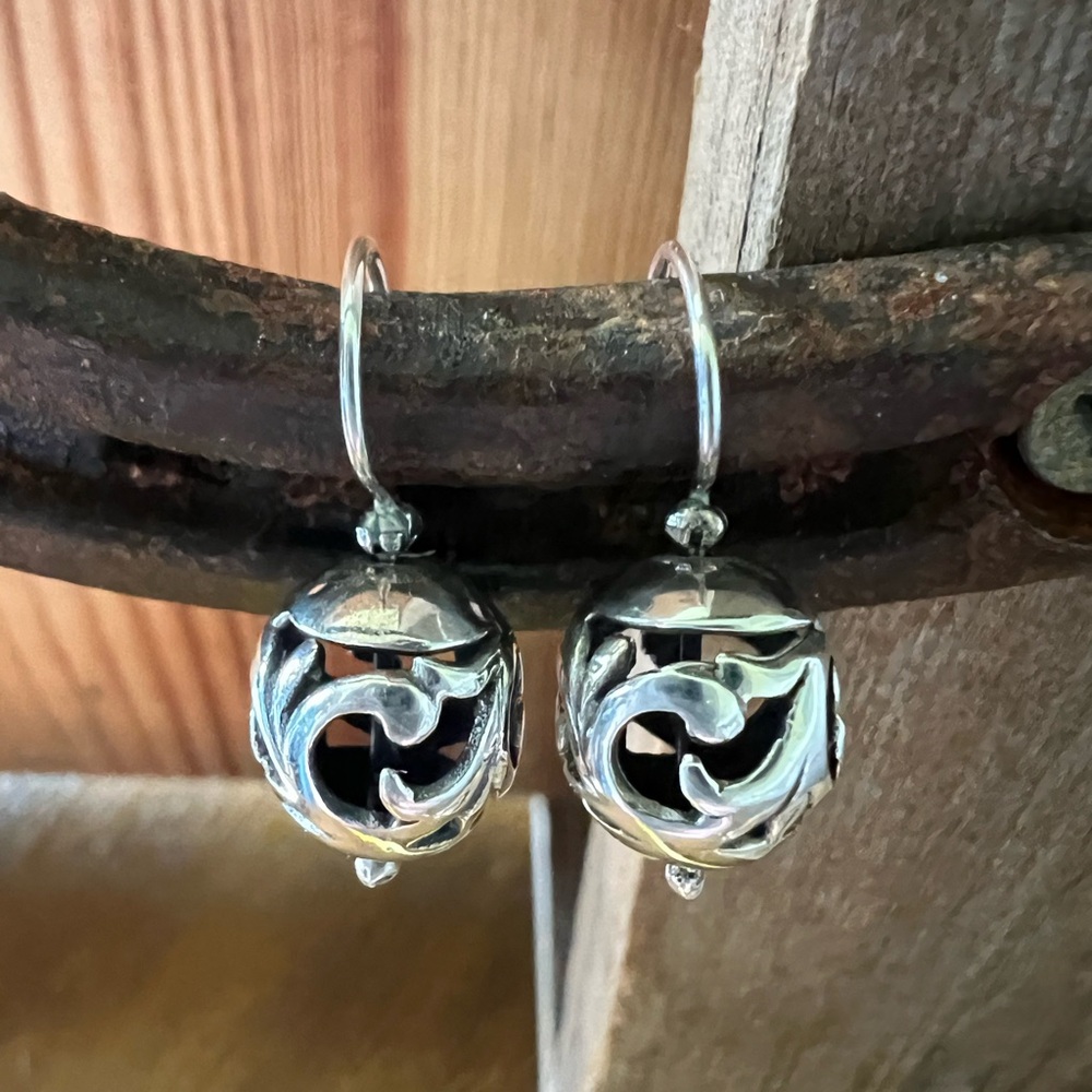 Silpada Sterling Silver Filigree Earrings